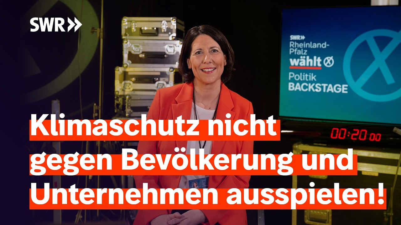 FDP-Spitzenkandidatin zu Klimaneutralität 2040 | POLITIK BACKSTAGE mit Daniela Schmitt (FDP)