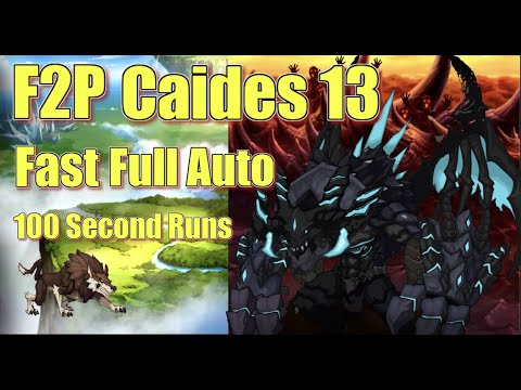 F2P Caides 13 Hunt - Fast & Low Gearing - No ML5 - full Auto 100-120 Second Runs - C13 Epic Seven