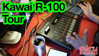 Video thumbnail for Tour of the Kawai R-100 by gwEm’s gwEmbassy