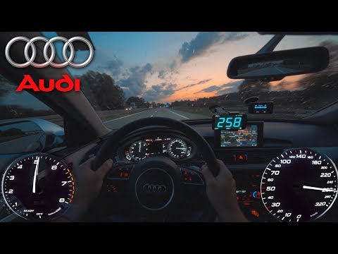Audi S6 Avant | Pushing on German Autobahn✔