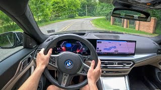 [WR Magazine] 2024 BMW i4 xDrive40 Gran Coupe - POV Backroad Blast (Binaural Audio)