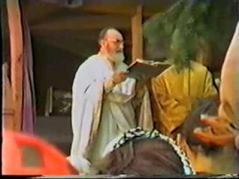 Parintele Ioan Iovan predica la man Plumbuita 2