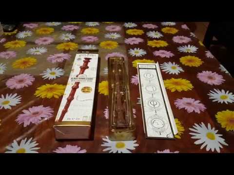 The Elder Wand/Albus Dumbledore Milk Chocolate Wand From Harry Potter New In Box Unboxing