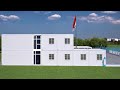 Foldable Mobile Home Flat Pack Portable Prefab Modular Tiny Garden Prefabricated Steel Frame House