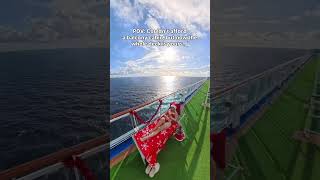 POV: Couldn’t afford a balcony cabin, but now the whole deck is yours #shorts #cruise #cruiselife