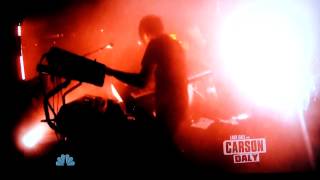 Shiny Toy Guns   Speaking Japanese 1/30/2013 on Last Call with Carson Daly