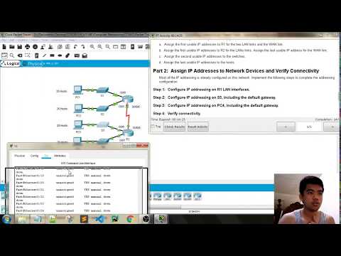 CCNA1 PKT | 8.1.4.7 Packet Tracer - Subnetting Scenario