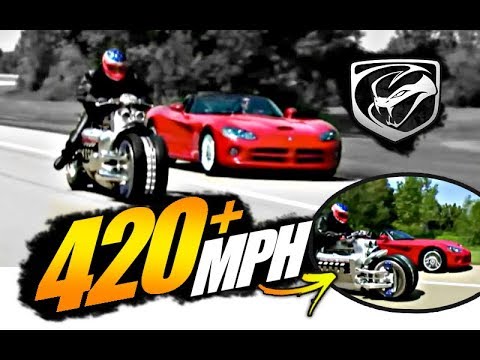 FASTEST Motorcyle in World!!! 8.3L V10 Viper Engine...