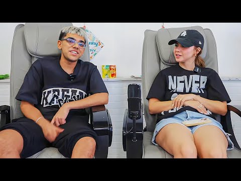 N3on & Bobbi Althoff Get a Pedicure!