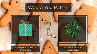 Christmas | Would You Rather? Workout #2 | Brain Break | Movement Activity