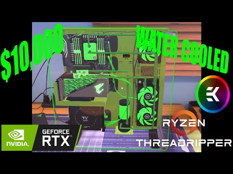 $10,000 Water Cooled Threadripper PC