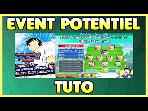 [CTDT] EVEIL POTENTIEL | TSUBASA CATALOGNE B [TUTO]