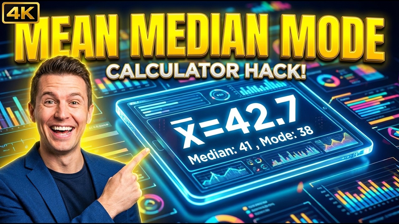 Mean Median Mode Interactive Calculator
