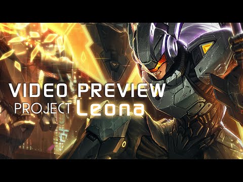 Aperçu Skin PROJET Leona League of Legends