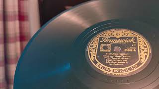 Strange Music (Grieg) ~ Bing Crosby ~ Brunswick 78rpm ~ 1931 HMV 501 Radiogram Record Player