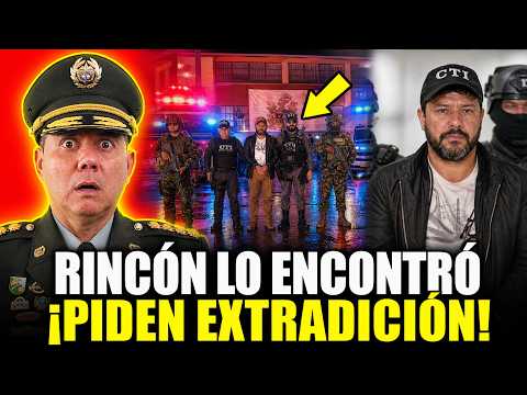 RINCÓN HALLA A "CAMPESINO": PEDIDO EN EXTRADICIÓN