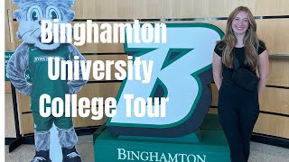 Binghamton University - College Tours // Vlogmas day 16