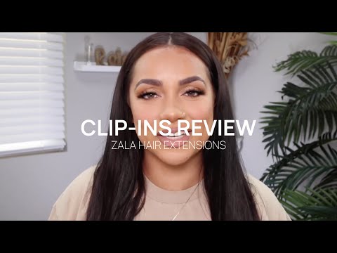 Reviewing The Clip-in Extensions | ZALA Hair Extensions