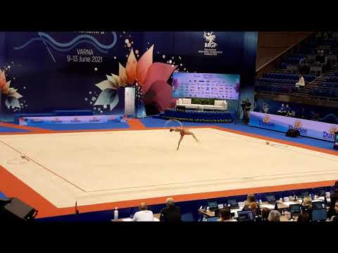 Katrin Taseva hoop final ECh Varna 2021