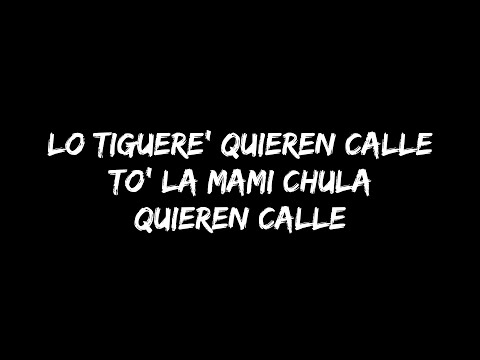BRAULIO FOGON x MIKY WOODZ - CALLE (LETRA)