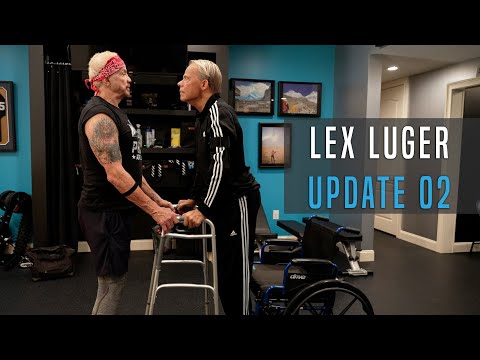 Lex Luger Able To Stand Out Of Wheelchair Without Assistance
