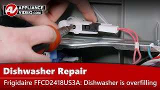 Frigidaire Dishwasher Repair: Drains Constantly - Float Switch