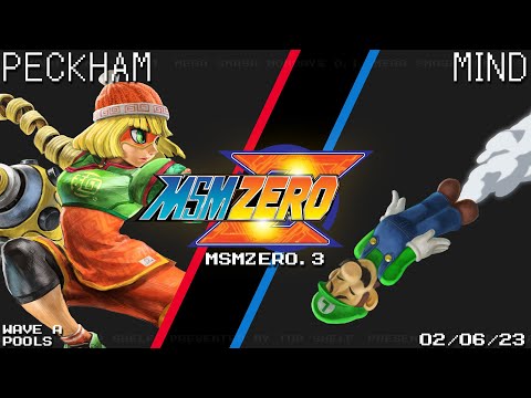 MSM:ZERO.3 - Peckham (Min Min) Vs. Mind (Luigi) - SSBU - Pools Wave A