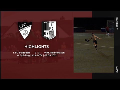 1. FC Sulzbach - Viktoria Kelsterbach | 4. Spieltag | Highlights + Interviews | 02.09.2021