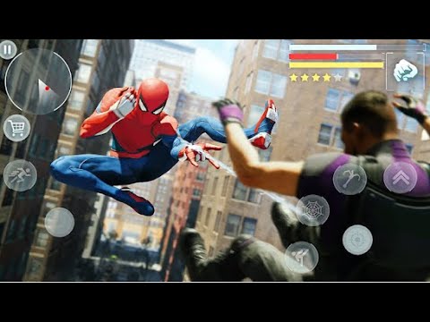 Flying Spider Super Hero Part-3 | Vegas Crime City Battle Android GamePlay | By Game Crazy