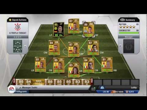 All of my Squads! FIFA 13 Ultimate Team!