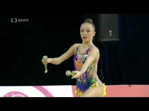 Julia Bravikova Clubs Final Grand Prix Brno 2017
