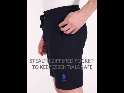 POLO Solid Men Black Sports Shorts Buy POLO ASSN