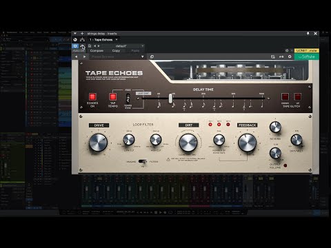 Softube Tape Echoes - A tape delay with dirt