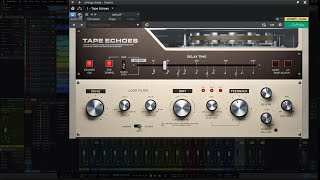 Video thumbnail for Softube Tape Echoes - A tape delay with dirt by Czar