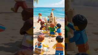 LEGO Beach Vacation with Friends! 🌴☀️🏖️