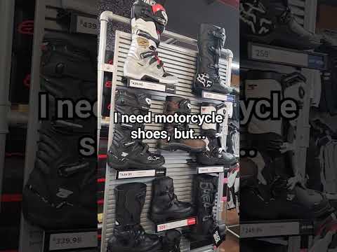 Why can't motorcycle shoes be both SAFE & STYLISH? #motorcycle #bike #vlog #comedy #funny #shorts
