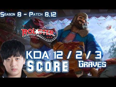 KT Score GRAVES vs CAMILLE Jungle - Patch 8.12 KR Ranked