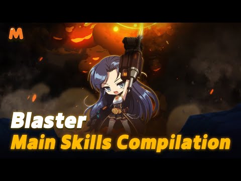 MapleStoryM Blaster Main Skills Preview
