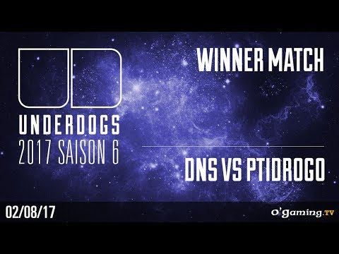 DNS vs PtiDrogo - Underdogs S6 - Groupe B - Winner Match - Starcraft 2