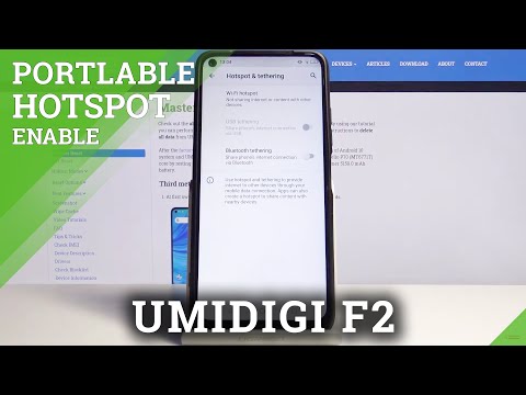 How to Create Portable Hotspot in UMIDIGI F2 – Share Wi-Fi