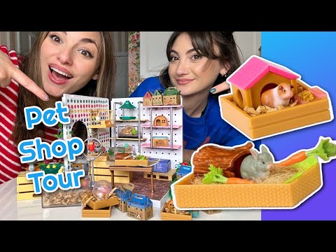 Unsere Mini-Tierhandlungstour! Alle Tiere und Gehege + voll gefüllte Regale.