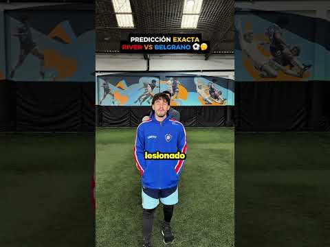 Predicción EXACTA de RIVER VS BELGRANO 🤔