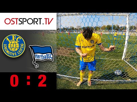 Leipziger Durchhänger vor dem Derby: Lok Leipzig - Hertha II 0:2 | Regionalliga Nordost