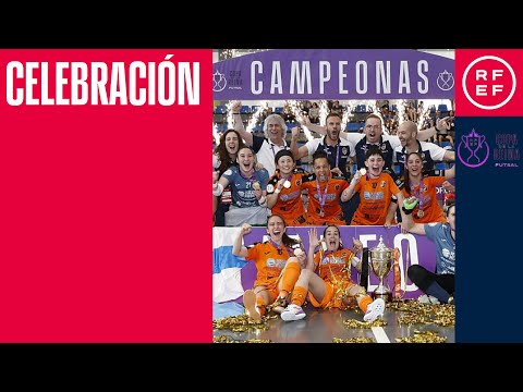 Así ha sido la celebración de Pescados Rubén Burela FS tras conquistar la Copa de la Reina