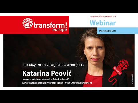 , title : 'Meeting the Left: Katarina Peović, MP of Radnička fronta'