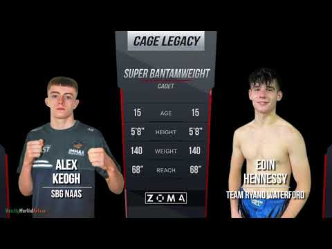 Eoin Hennessy vs Alex Keogh - Cage Legacy 13