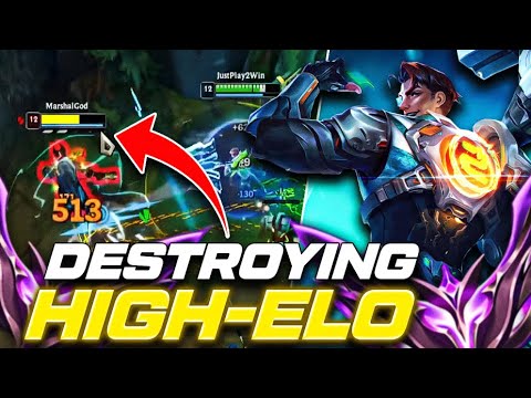 NEW JAYCE TOP BUILD IS DESTROYING HIGH-ELO  (PERFECT KDA)