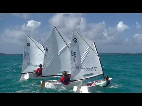 Optimist A & G Training Starts 2017 St Croix USVI
