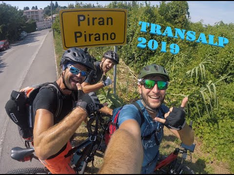 ★Transalp 2019 mit dem MTB von Villach durch Slowenien nach Piran