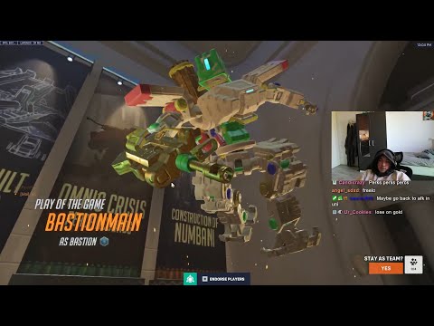 27K DMG! POTG! 5000+ hours of Bastion’s Gameplay! BASTIONMAIN BASTION OVERWATCH 2 TOP 500 SEASON 15
